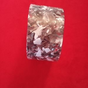 Black and White Animal Print Bracelet